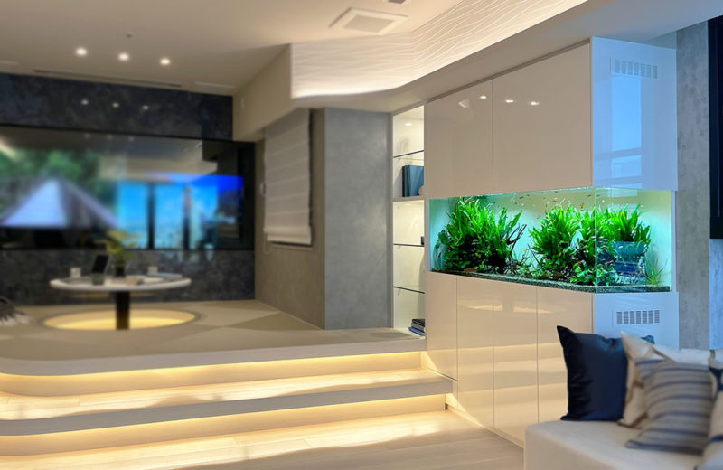 おしゃれ・スタイリッシュな水槽