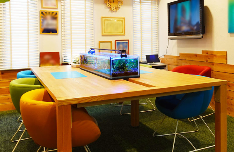 和気あいあいな雰囲気の水槽