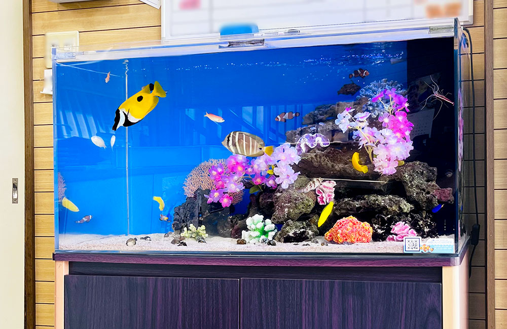 造花で季節感を演出