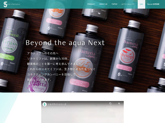 ソネケミファ ホームページ