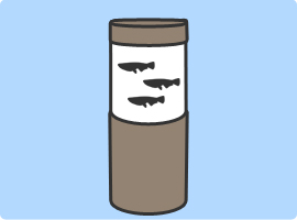 金魚水槽レンタル 円柱型