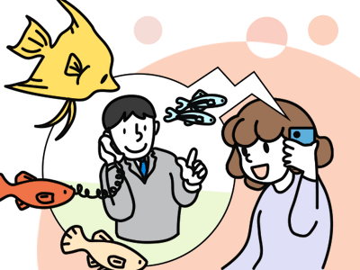 水槽レンタル 打合せ